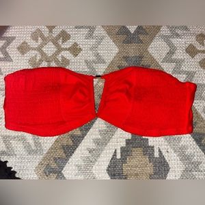 Bikini strapless top